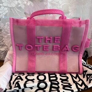 Marc Jacobs Pink Tote Bag